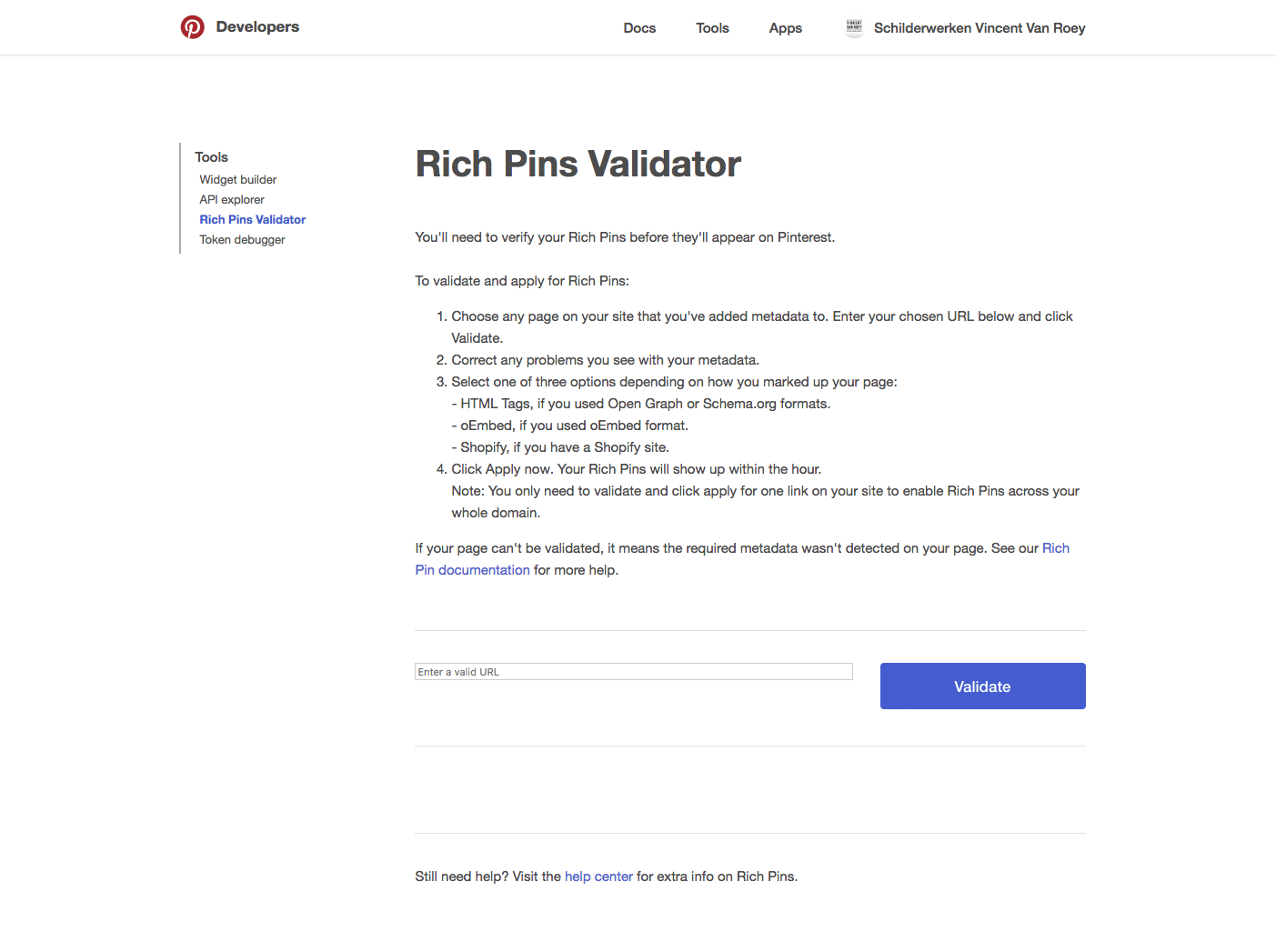 Pinterest Rich Pin Validator - Pinterest Rich Pins - Lincelot