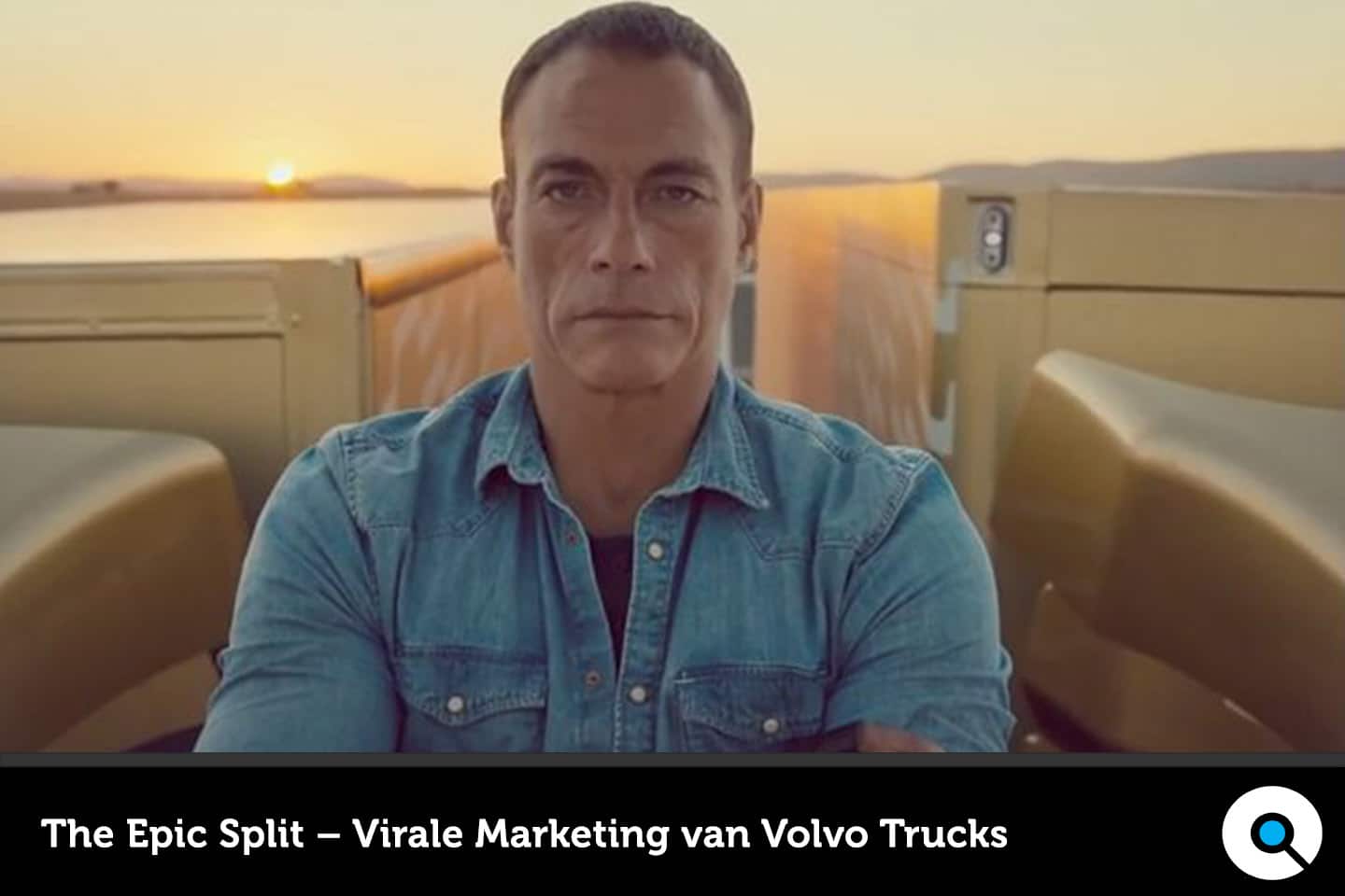 Jean Claude Van Damme doet Epic Split in virale marketing video van Volvo Trucks