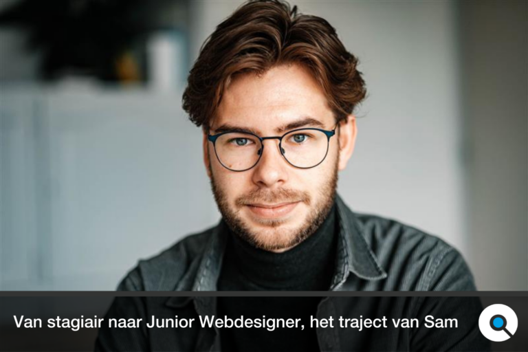 Van stagiair naar Junior Webdesigner, het traject van Sam bij Lincelot
